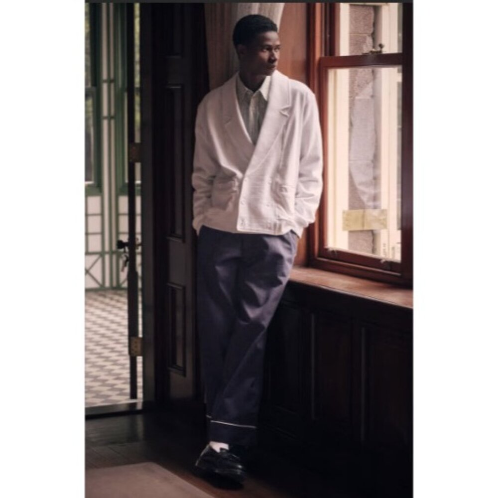 NOAH New York double breasted rugby cardigan sz 2XL NWT mspr 299